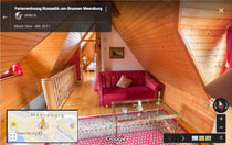 360° view of the appartment (attic) in Google Street View